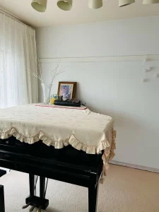 レッスン室風景｜ピアノ｜パステル音楽教室